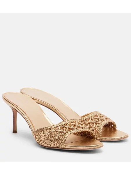 Papuci tip mules Veronica Beard din piele