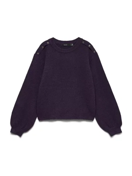 VERO MODA Pulover VMBANG mov închis