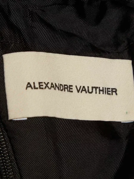 Rochie mini Alexandre Vauthier asimetrică negru