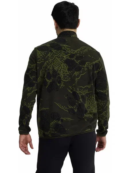 Флісова кофта Jack Wolfskin темно-сірий сірий