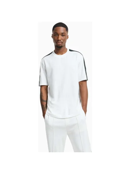 Tricou Eax alb