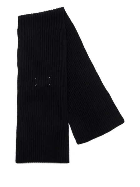 Fular Maison Margiela de lână negru