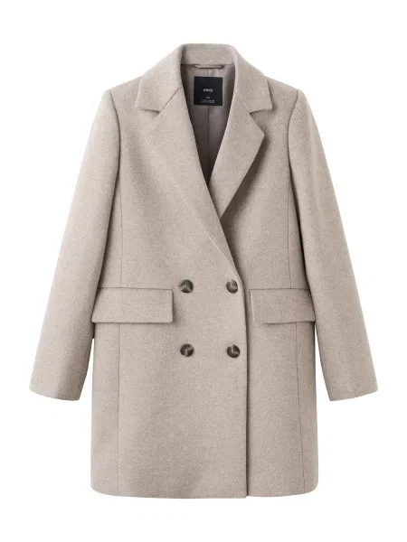 MANGO Prijelazni kaput DALI sepija