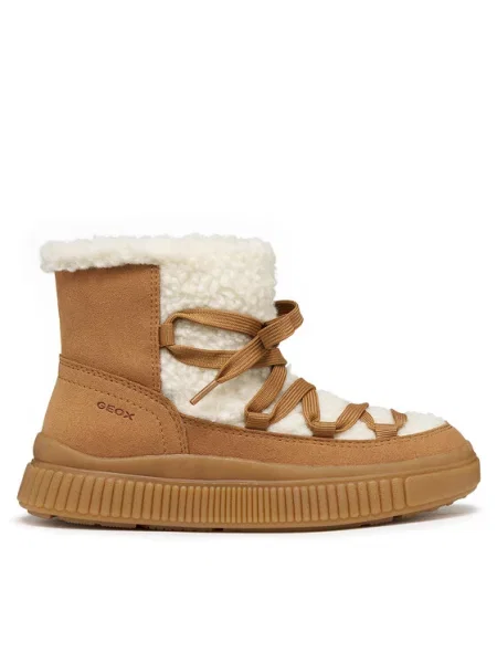 Geox Snehule J Laquinny Girl M hnedá