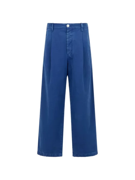 Pantaloni Marni plisate albastru