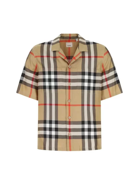 Koszula Burberry beżowa