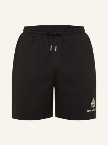 Don't Waste Culture Mikrovláknové Šortky Renaya černá