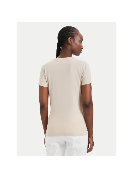 Guess T-shirt Classic Fit bež