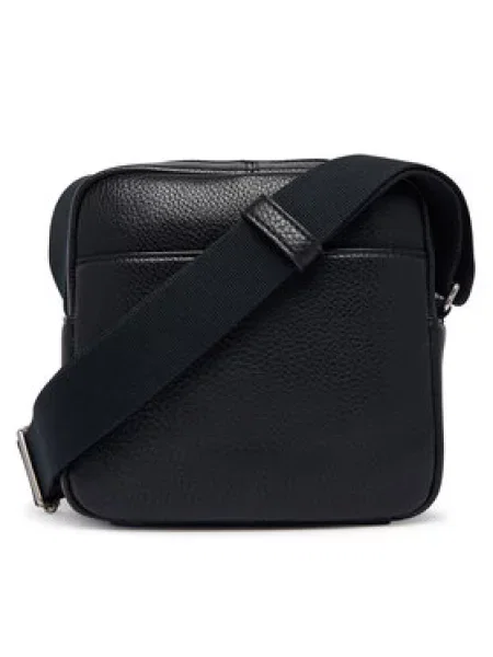 Taška cez rameno Calvin Klein Bold Pebble Square Crossbody čierna