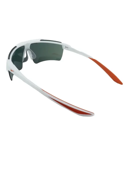 Ochelari de soare Nike cu cordon din jerseu cu imprimeu abstract gri