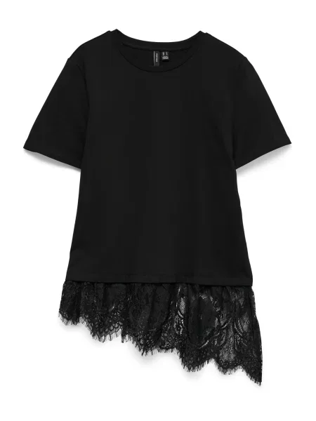 VERO MODA Tričko VMBrit' černá