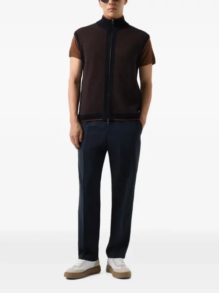 Cardigan Bogner tricotate maro
