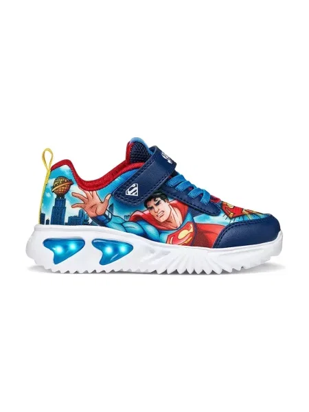 Geox ASSISTER x Superman маратонки за деца синьо