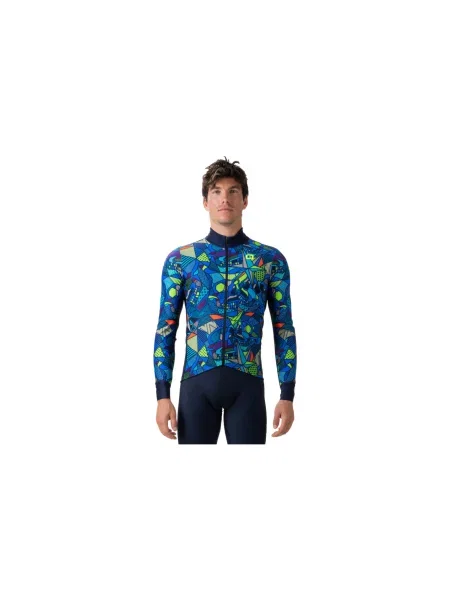 Bluza rowerowa Alé Cycling Solid Over niebieska