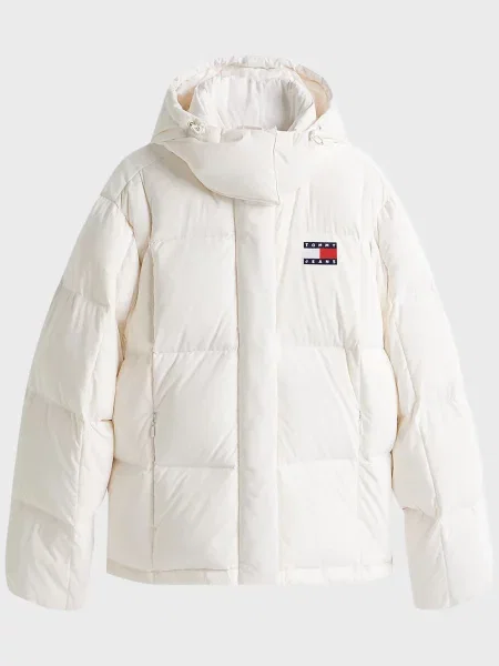 Джинсова куртка Tommy Jeans біла