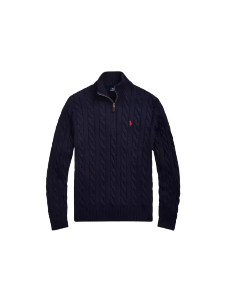 Dzianinowa bluza Polo Ralph Lauren szara