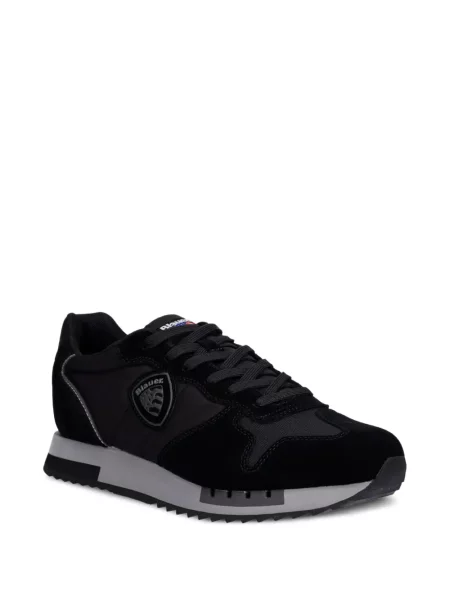 Sneakerși Blauer cu autograf negru