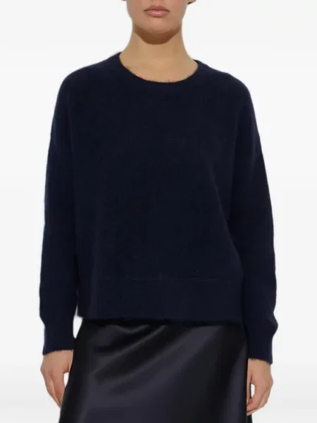 Pulover By Malene Birger cu decolteu rotund albastru