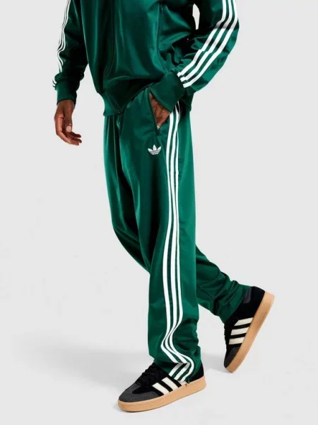 Běžecké kalhoty Adidas zelené