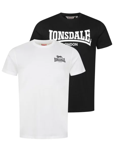 Koszulka Lonsdale Yarnbrook biała