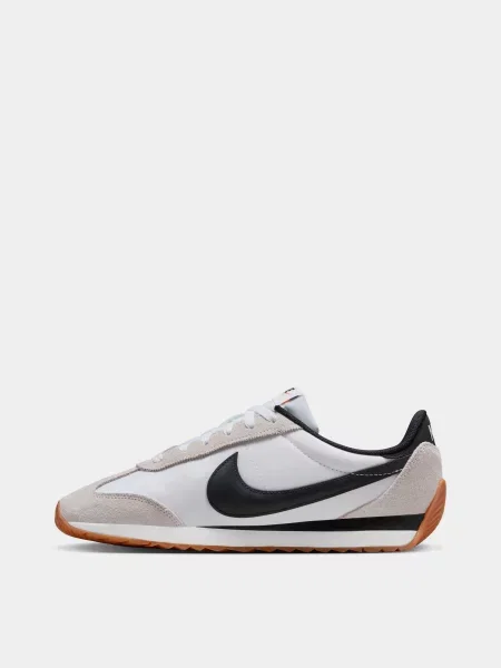 Кожаные повседневные кроссовки Nike белые