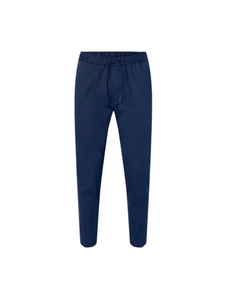 Satynowe joggery Calvin Klein niebieskie