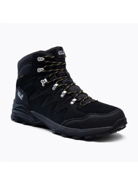 Buty trekkingowe Jack Wolfskin Refugio Texapore Mid szare