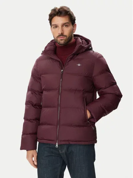 Gant Kurtka zimowa Active Cloud Bordowy