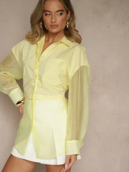 Cămașă Tilaria galbenă