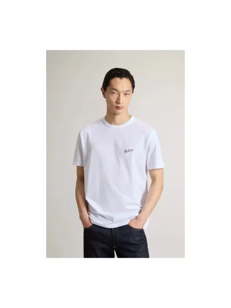 Tricou Woolrich alb