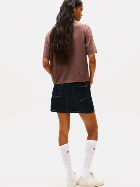 Футболка Tommy Jeans коричнева