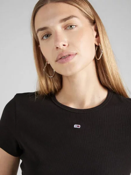 Футболка Tommy Jeans чорна