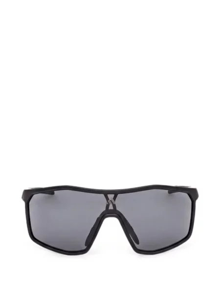 Ochelari de soare Adidas cu imprimeu geometric alb
