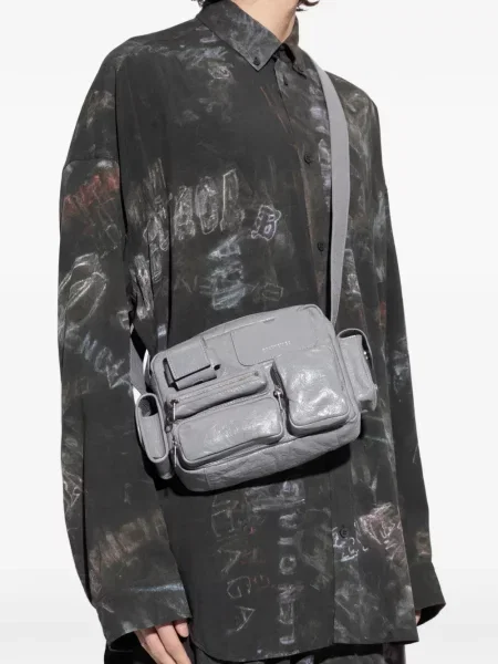 Geantă Balenciaga din piele gri
