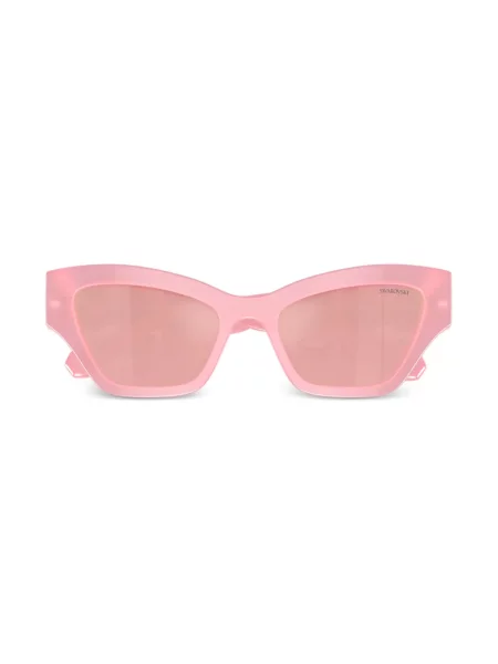Слънчеви очила Swarovski Eyewear с кристали розово