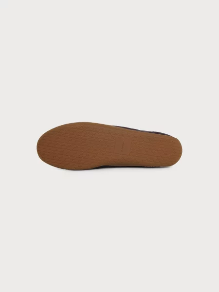 Calvin Klein BALLET SNEAKER LACEUP LTH-SUE sneakers dámske semišové hnedá