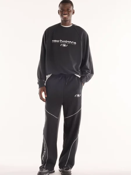 Махровый свитшот New Balance черный