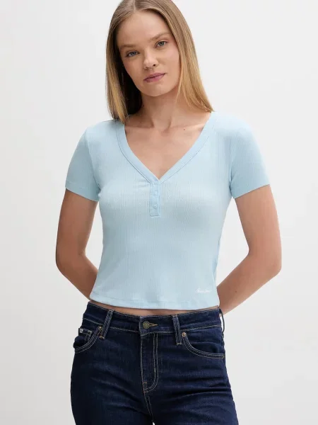 Guess Jeans t-shirt γυναικείο μπλε