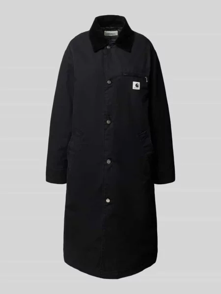 Carhartt WIP kurtka jeansowa W Webster Coat przejściowa czarny