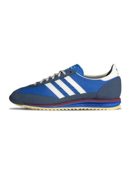 Sneakersy Adidas skórzane niebieskie