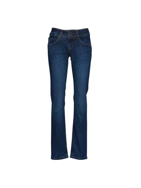 Ravne kavbojke Pepe Jeans modra