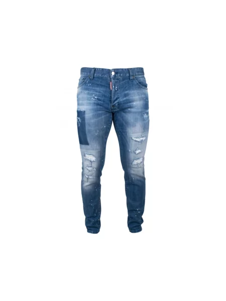 Jeansy Dsquared2 niebieskie