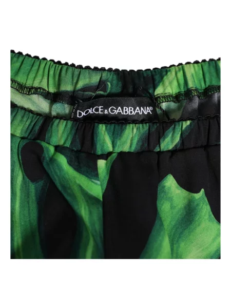 Majtki Dolce And Gabbana koronkowe zielone
