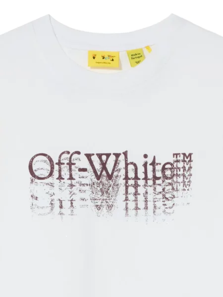 Koszulka dziecięca Off-white biała