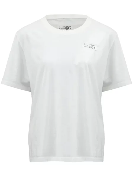 Tricou Mm6 Maison Margiela alb
