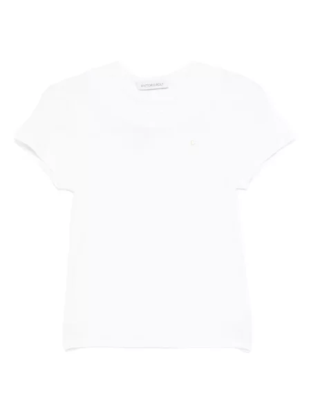 Kołnierzykowy koszulka Viktor & Rolf biała