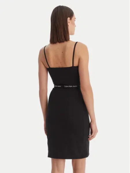 Calvin Klein Vsakodnevna obleka črna