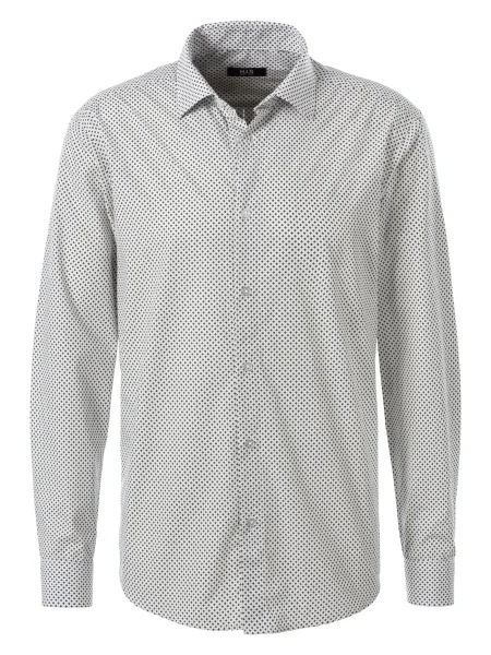 H.I.S Poslovna srajca črna bela