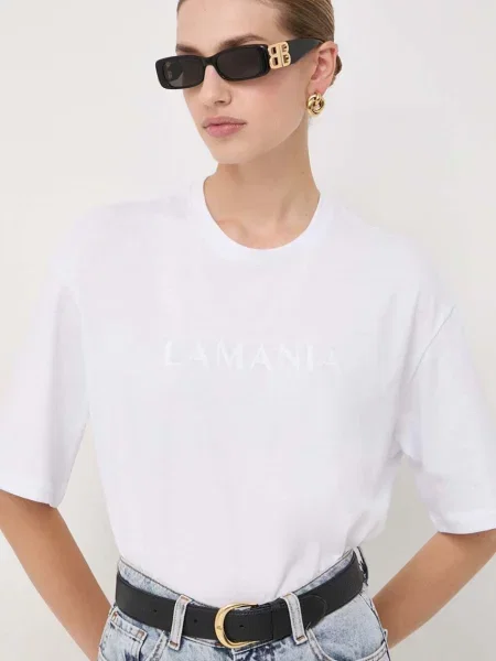 La Mania t-shirt biały