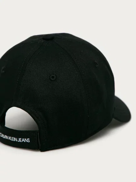 Kapa s šiltom Calvin Klein Jeans Monogram Baseball Cap BLK črna